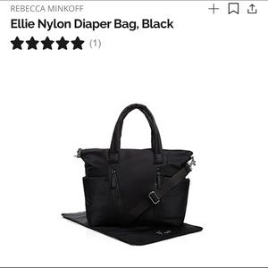 Rebecca minkoff nylon Ellie baby diaper bag